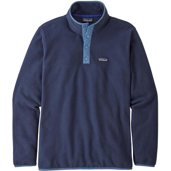 Patagonia Other - Patagonia Micro D Snap-T Pullover New Navy Blue Mens Fleece Jacket